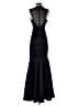 Xscape Black Cocktail Dress Size 4 - photo 2