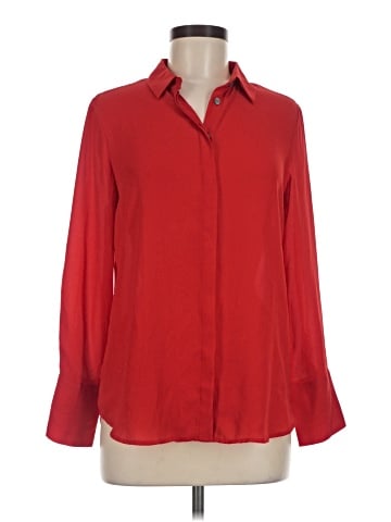 Ann Taylor Factory Long Sleeve Blouse (view 1)