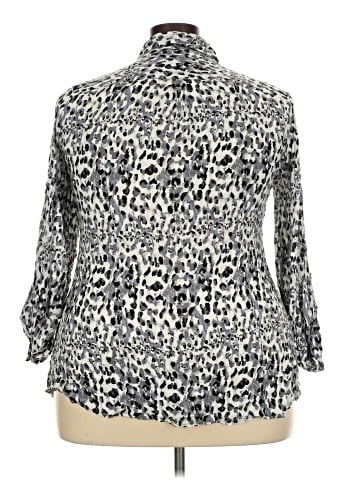 Cato 3/4 Sleeve Blouse (view 2)