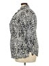 Cato Animal Print Gray 3/4 Sleeve Blouse Size 18 - photo 5