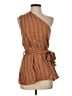 Zara Brown Sleeveless Blouse Size S - photo 1