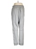 Nike 100% Polyester Solid Gray Sweatpants Size L - photo 2