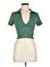 Babaton Green Short Sleeve Turtleneck Size M - photo 1