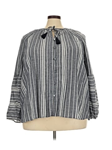 Lane Bryant 3/4 Sleeve Blouse (view 1)