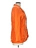 Talbots 100% Linen Orange Blazer Size 12 Petite - photo 4