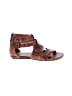 BED|STU Solid Brown Sandals Size 7 - photo 1