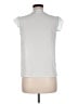 Maison Jules 100% Polyester Gray Short Sleeve Blouse Size M - photo 2