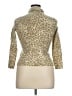 J. McLaughlin 100% Cashmere Animal Print Tan Cashmere Pullover Sweater Size 1X - photo 2