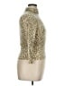J. McLaughlin 100% Cashmere Animal Print Tan Cashmere Pullover Sweater Size 1X - photo 4