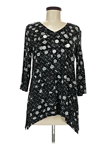 Onque Casuals 3/4 Sleeve Blouse (view 1)