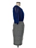 En Focus Studio 100% Polyester Houndstooth Blue Cocktail Dress Size 6 - photo 4