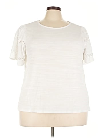 Cable & Gauge Short Sleeve Top (view 1)