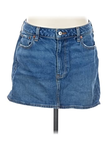 Abercrombie & Fitch Denim Skirt (view 1)