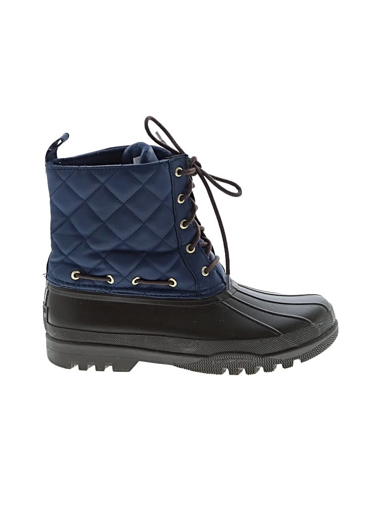 Pre-owned Sperry Top-sider® Rain Boots Blue Shoes
