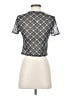 Gap Silver Short Sleeve Top Size S (petite) - photo 2