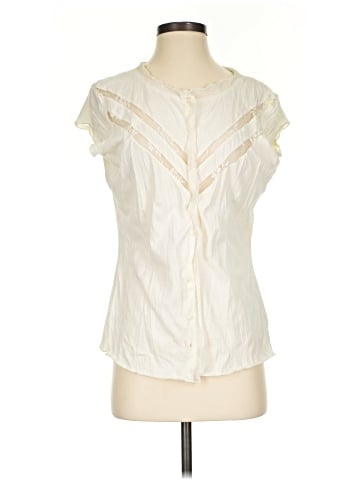 DKNY Jeans Short Sleeve Blouse (view 1)