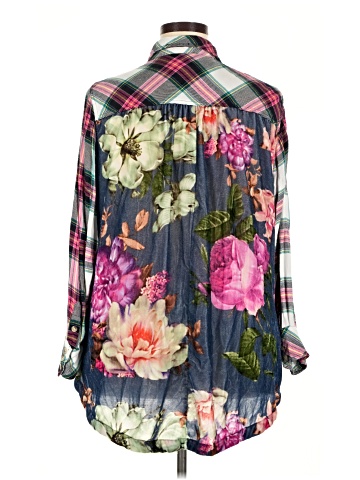 Tolani Long Sleeve Button-Down Shirt (view 2)