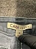 CAbi Chevron-herringbone Gray Jeans Size 4 - photo 7