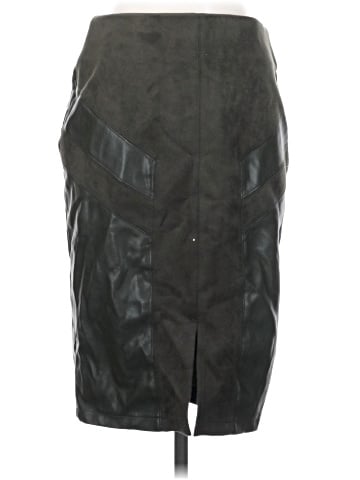 Marc New York Andrew Marc Leather Skirt (view 2)