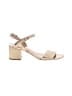 J.Crew Gold Sandals Size 10 - photo 1