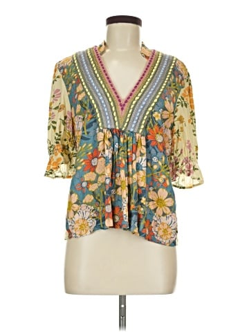 Blank London 3/4 Sleeve Blouse (view 1)