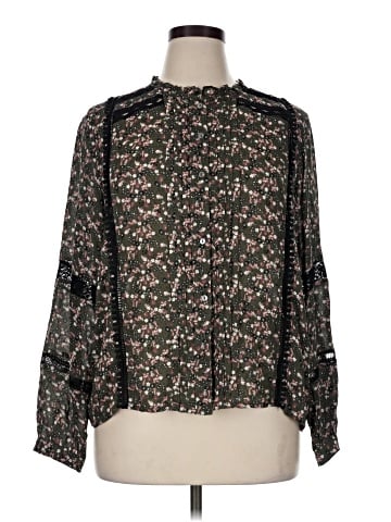 Dolan Long Sleeve Blouse (view 1)