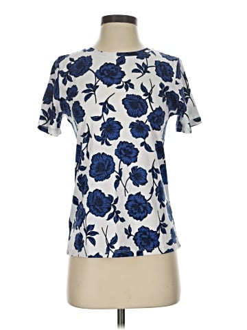 Ann Taylor Short Sleeve Blouse (view 1)