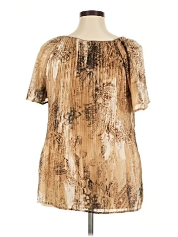 Maggie Barnes for Catherines Short Sleeve Blouse (view 2)