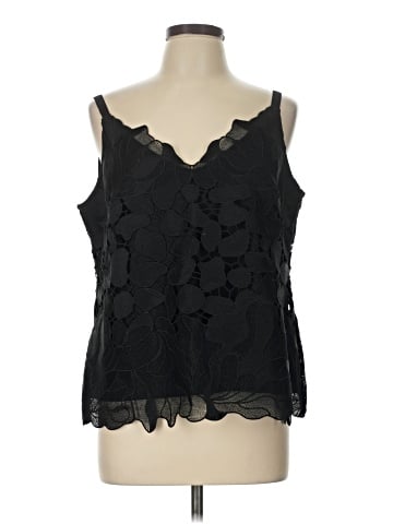 White House Black Market Sleeveless Blouse (view 1)