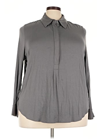 Universal Standard Long Sleeve Blouse (view 1)