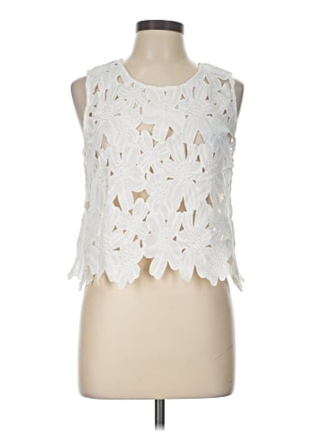 Caution to the Wind Sleeveless Blouse (view 1)