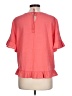I.N. Studio Pink Short Sleeve Top Size L (petite) - photo 2