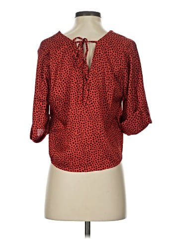 Topshop Short Sleeve Blouse (view 2)