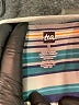 Tea 100% Cotton Blue Long Sleeve Henley Size 12 - photo 3