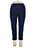 Lands' End Solid Blue Jeans Size 16 (petite) - photo 1