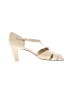 Bruno Magli 100% Leather Ivory Heels Size 9 1/2 - photo 1