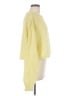 Free People 100% Cotton Solid Yellow Pullover Sweater Size M - photo 4