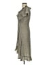 Mikarose 100% Polyester Floral White Gray Casual Dress Size XS - photo 5