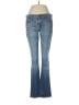 7 For All Mankind Hearts Blue Jeans Size 29 waist - photo 1