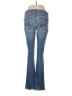 7 For All Mankind Hearts Blue Jeans Size 29 waist - photo 2