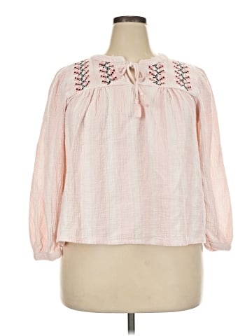 Calypso St. Barth 3/4 Sleeve Blouse (view 1)