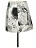 Tibi Graphic Silver Casual Skirt Size 0 - photo 1