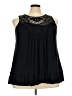 Torrid Black Sleeveless Blouse Size 3X Plus (3) - photo 1