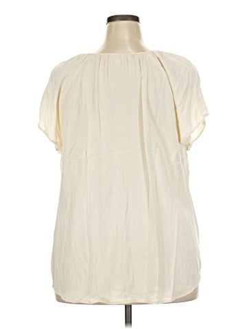 Chelsea & Theodore Short Sleeve Blouse (view 2)