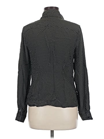 George Long Sleeve Silk Top (view 2)