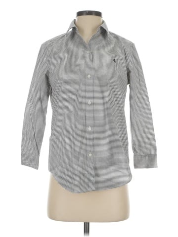 Lauren by Ralph Lauren Long Sleeve Button-Down Shirt (view 1)