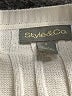 Style&Co 100% Lurex Ivory Pullover Sweater Size S - photo 7