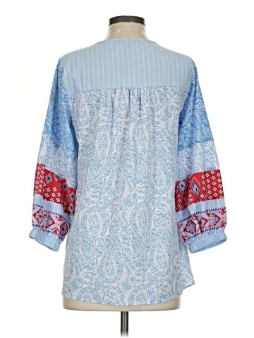 Calessa 3/4 Sleeve Blouse (view 2)