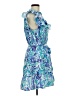 Umgee 100% Polyester Paisley Blue Casual Dress Size M - photo 4
