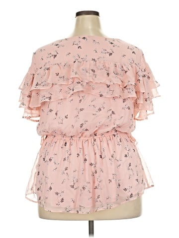Lane Bryant Short Sleeve Blouse (view 2)